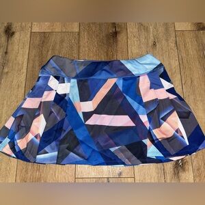 Athleta Multicolor Geometric Skort medium